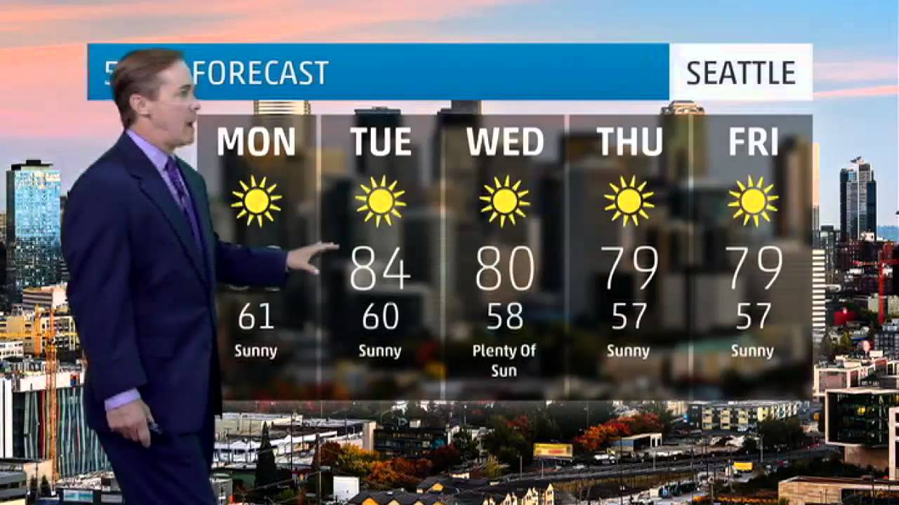 Seattle s Weather Forecast For August 4 2014 YouTube