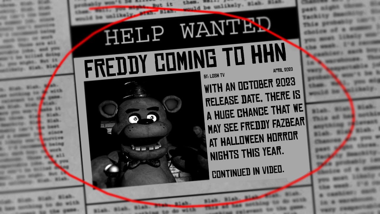 Universal will release Five Nights at Freddy's in an estimated 3,500+  locations on October 27. : r/boxoffice