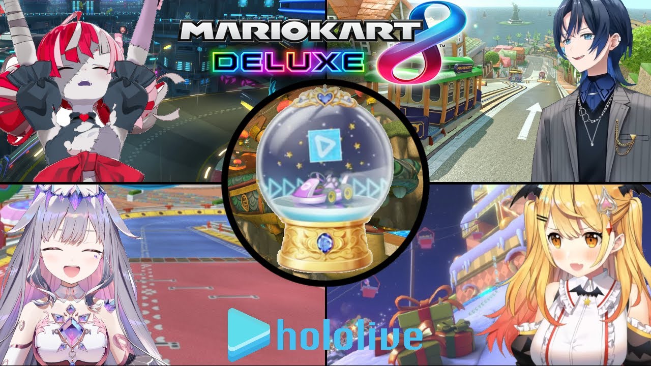 TORNEO MARIO KART HOLOLIVE 2024 [MEGACOMPILACIÓN]