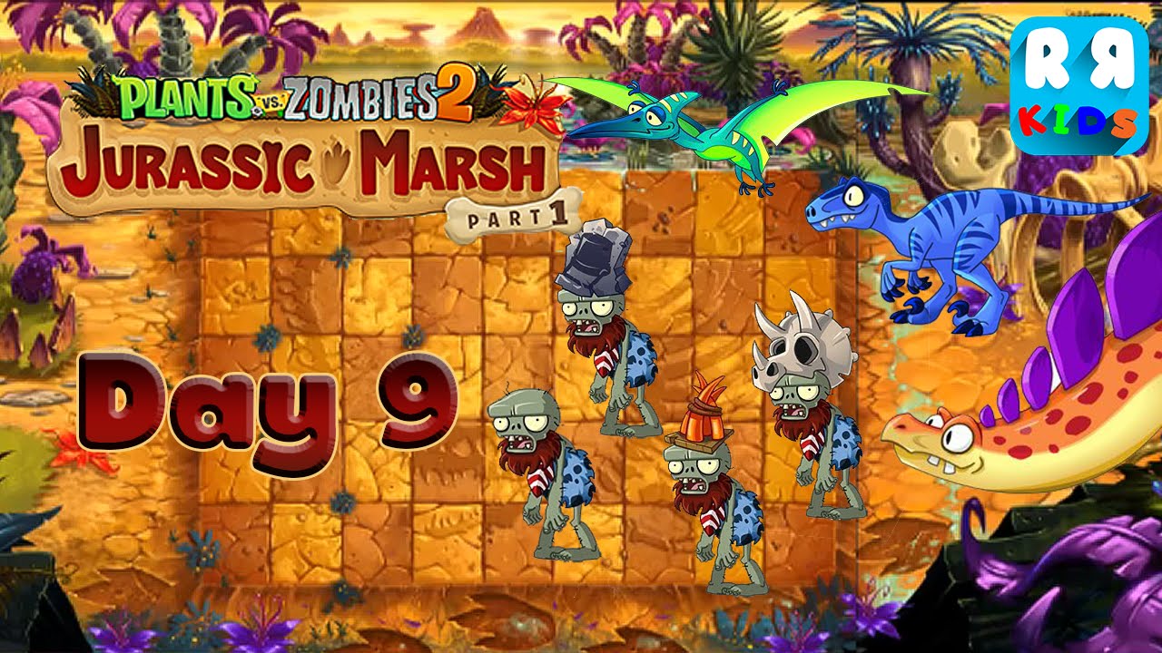 Plants vs. Zombies 2: Jurassic Marsh Quick Walkthrough and Strategy Guide -  UrGameTips