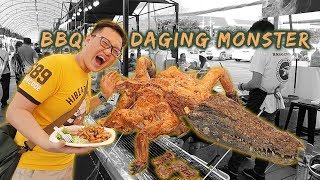 JAJANAN EXTREME DIJUAL BUAYA PANGGANG UTUH BIKIN MERINDING, BERANI MAKAN??