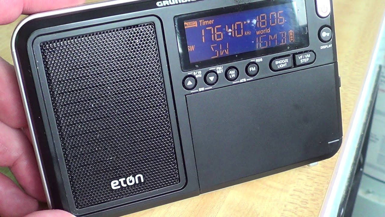 African Pathways Radio via Madagascar 17640 Khz Shortwave on Eton