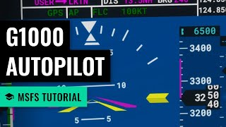 MSFS: Autopilot basics in the Cessna 172 (G1000) - Microsoft Flight Simulator