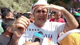 Protest in prem Nagar National Highway family demand justice #Doda