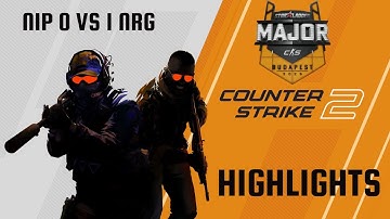 CS2 | Ninjas in Pyjamas 0 vs 1 NRG - Starladder Budapest Major 2025 Stage 1 - HIGHLIGHTS