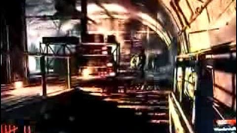 Call of Duty 5 Nazi Zombie Glitches - New Shi No Numa Stairs Barrier