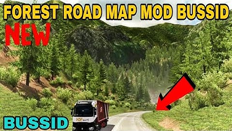 forest road map mod for bussid | mod map bussid | mapas para bus simulator indonesia.