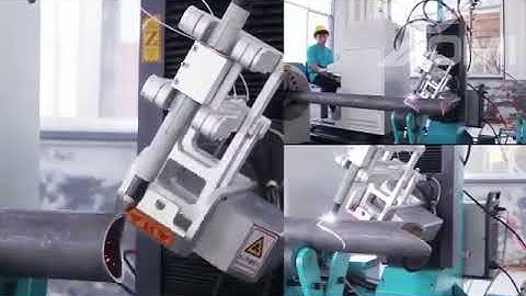 5 Axis Round Pipe CNC Plasma Cutting Machine