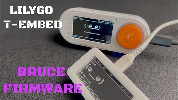 LILYGO T-EMBED  | Пайка коннекторов, динамик, аккумулятор + прошивка Bruce