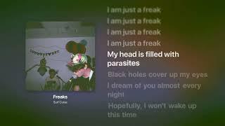 Surf Curse - Freaks | Lyrics Video