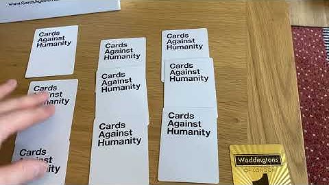 How To Play Cards Against Humanity With Only Two Players.