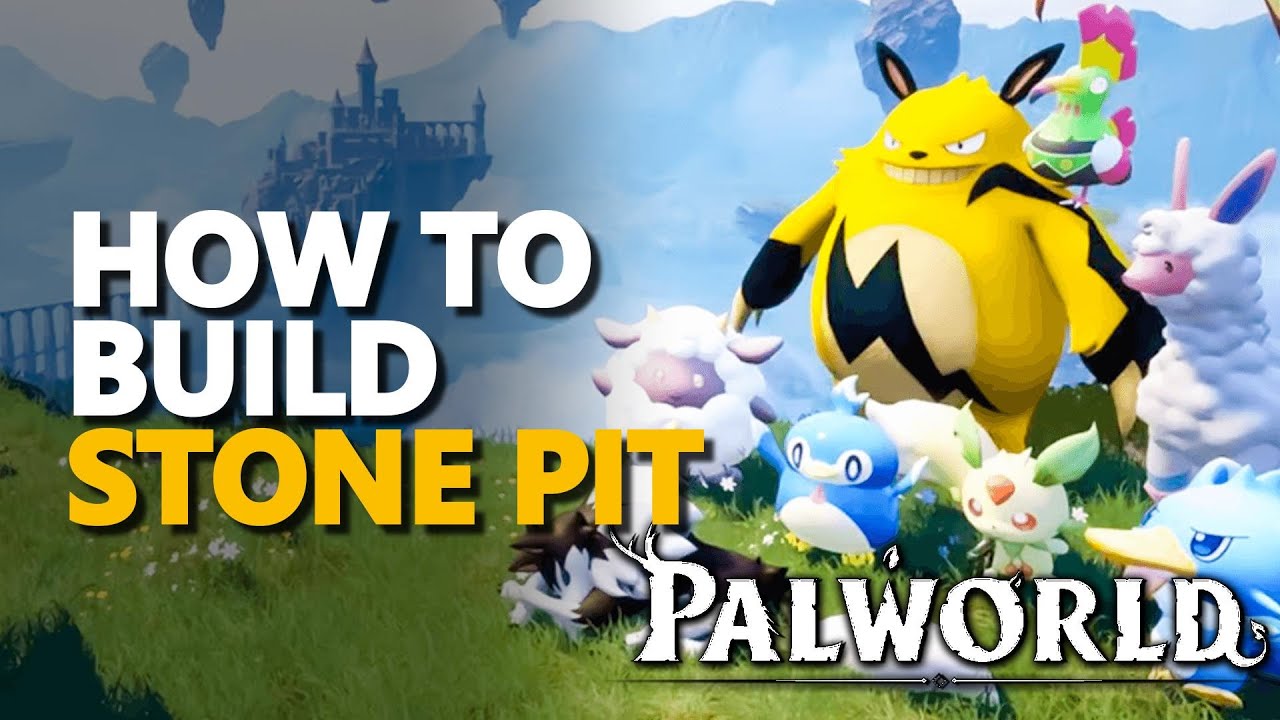 How to bild Stone Pit Palworld YouTube
