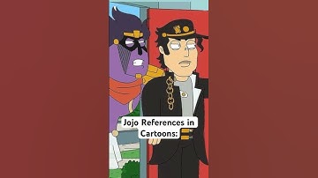 Jojo References in Cartoons: #jojosbizzareadventure
