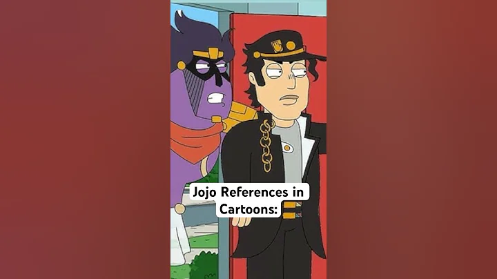 Jojo References in Cartoons: #jojosbizzareadventure