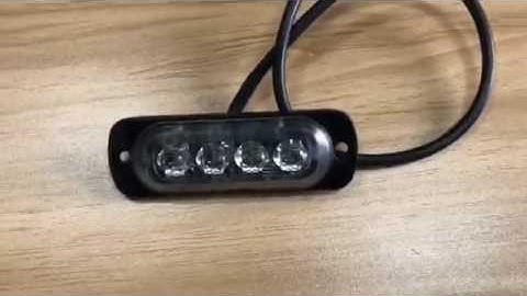 SL134 Amber LED Strobe Lighthead