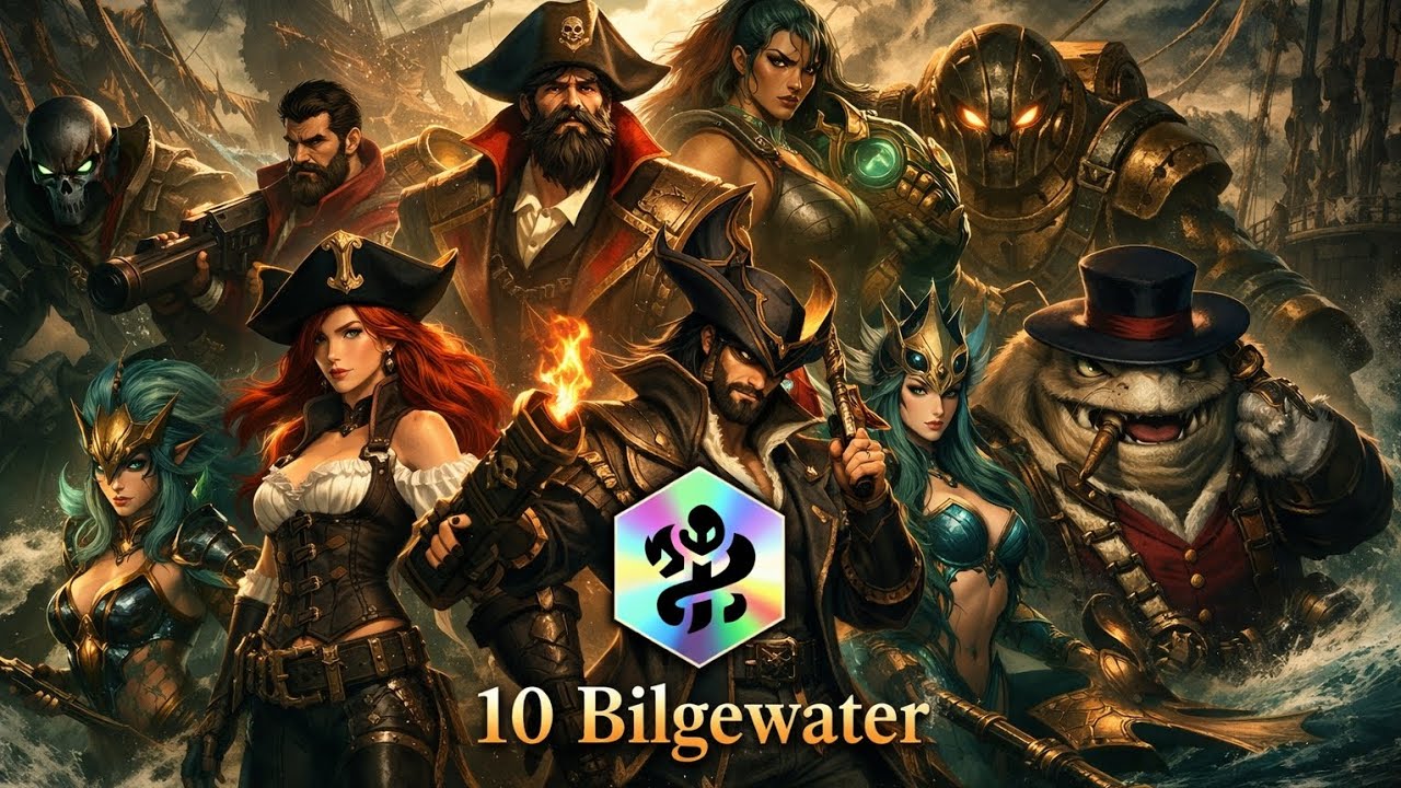 10 bilgewater ขอโทษที่พึ่งทำได้ #goldenspatula #TiawTiaw