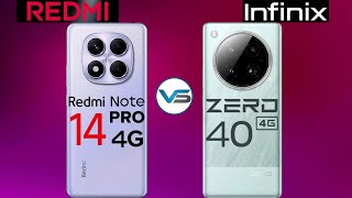 Redmi Note 14 Pro 4G VS Infinix Zero 40 4G | Infinix Zero 40 4G VS Redmi Note 14 Pro 4G