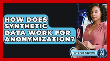 How Does Synthetic Data Work For Anonymization? - Safe AI for The Classroom