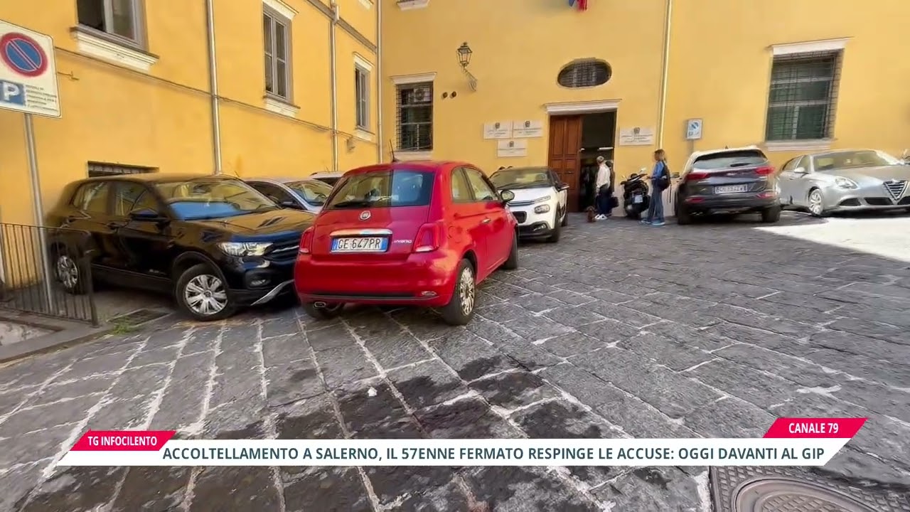 Accoltellamento a Salerno, il 57enne fermato respinge le accuse: oggi davanti al GIP