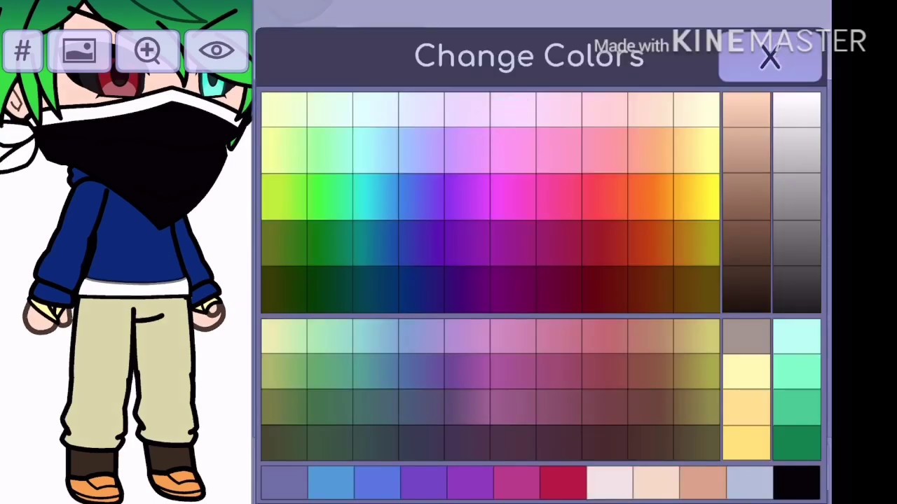 My Brother Makes An Oc And I Draw It On ibisPaint X Part 1 - YouTube