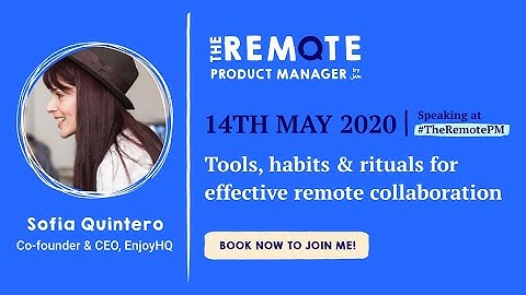 🎤 Sofia Quintero: The Art of Asynchronous Communication