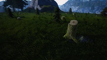 Tribesmen Vlog: Pivot Painter 2 Grass and plants.