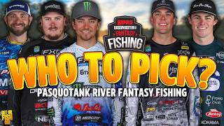 Who Should YOU Select for YOUR Pasquotank Bassmaster Fantasy Fishing