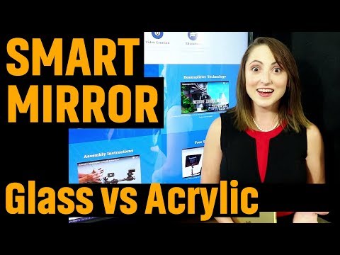 Video: What Is The Difference Between An Acrylic Mirror And A Glass One?