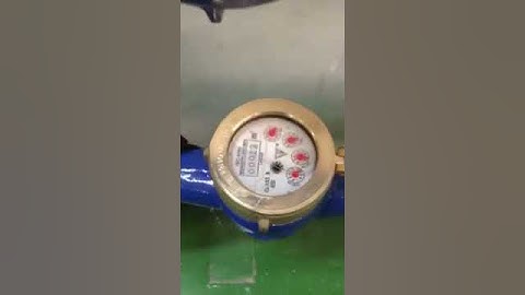 Lắp đồng hồ nước Fuda đơn giản nhanh vận hành êm-024. 6328.5468