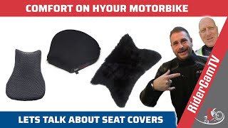 Comfort on your motorbike | Seat cushions that Mark uses