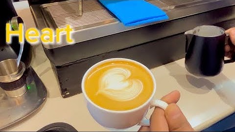 Latte Art For Beginners: How To Pour Heart (Latte Art Tutorial)#tulip #tutorial #art #barista #heart