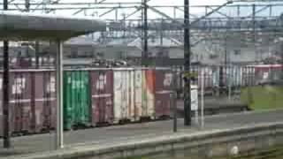 EH500金太郎×2、ED75×2@岩沼駅