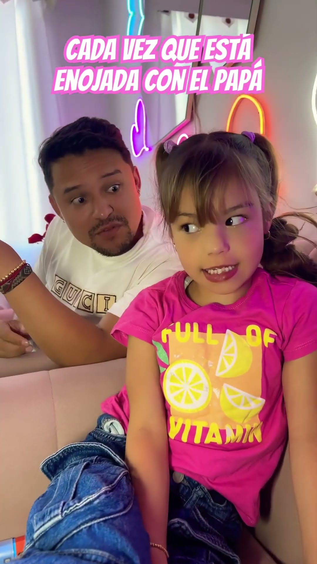 Estoy ENOJADA con mi papá #humor #cosasdefamilia #comedia #shortviral