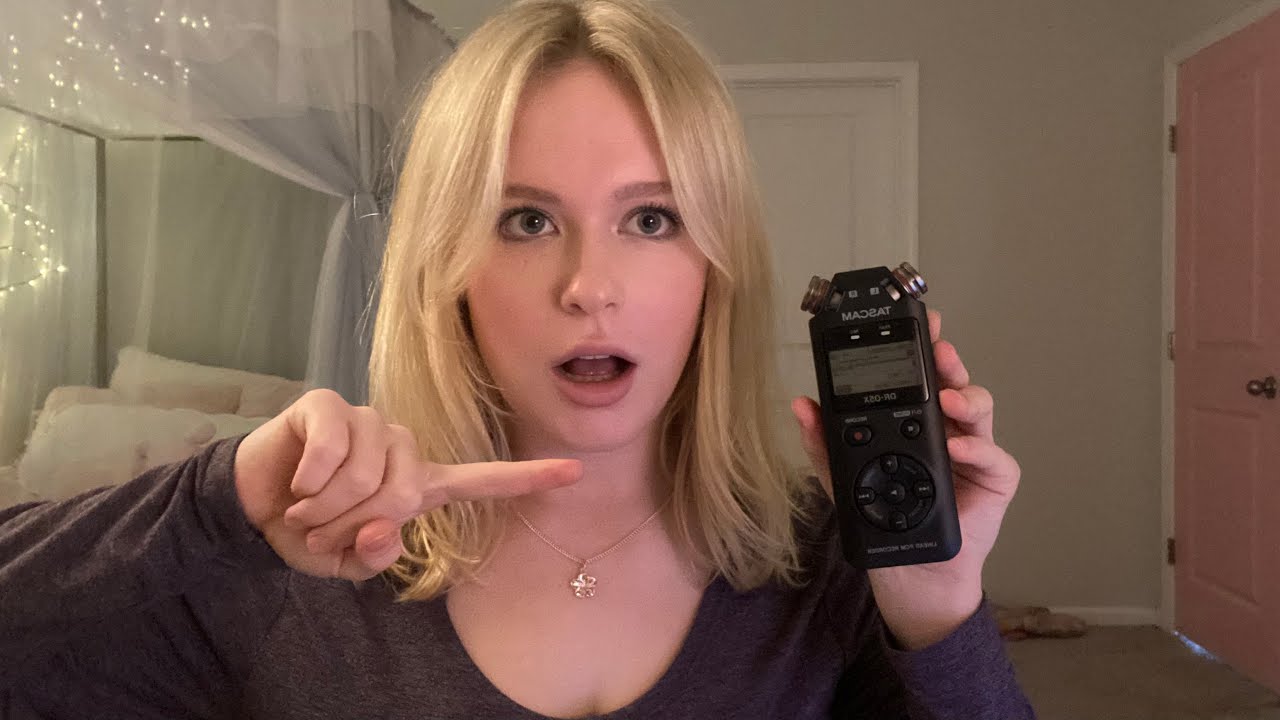 First Time Tascam Use ASMR | Rambles, tapping, mouth sounds, hand sounds and MORE