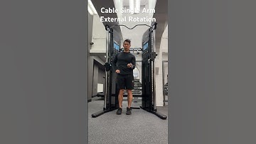 Cable Single Arm External Rotation