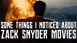 Some Things I Noticed About Zack Snyder