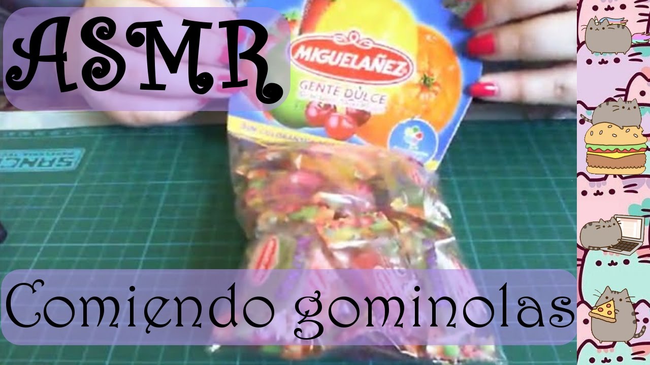 ASMR(español): Comiendo gominolas