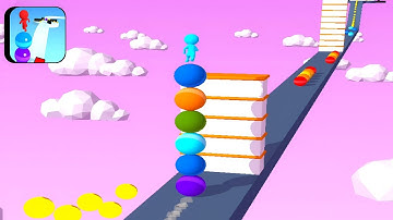 Stack Rider - All Levels Gameplay Android, iOs (Levels 288-290)