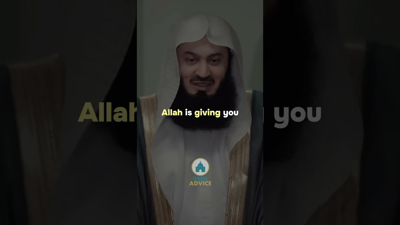 Allah is giving you a chance - Mufti Menk 