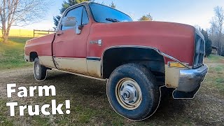 I Inherited My Grandpa's 6.2L Diesel GMC Square Body