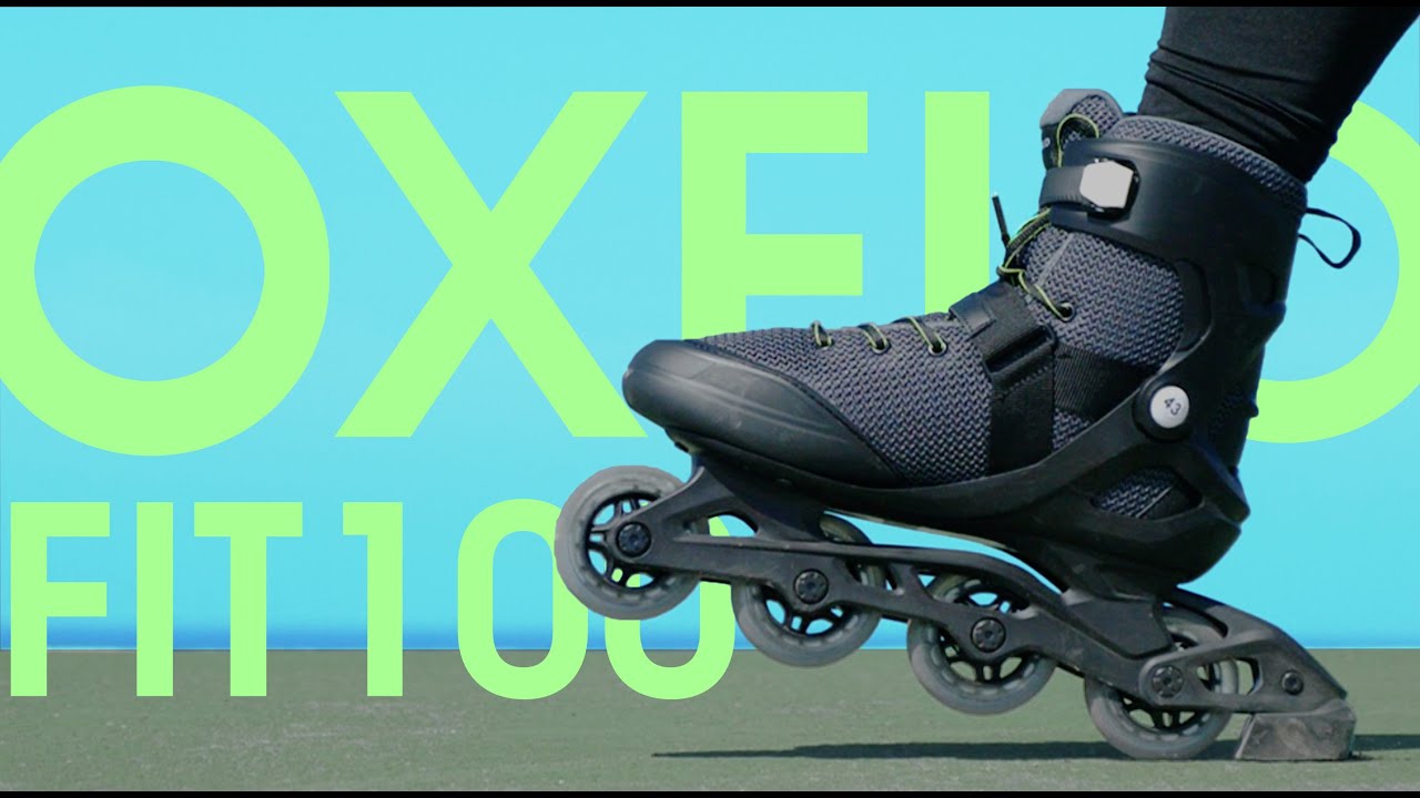 Azië evolutie Eigenlijk AFFORDABLE ENTRY LEVEL INLINE SKATES - OXELO FIT 100 REVIEW - YouTube