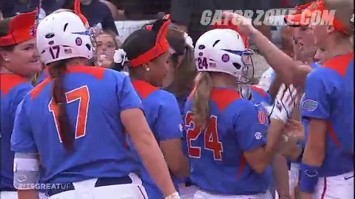Florida Softball: Kirsti Merritt Home Run vs. Auburn