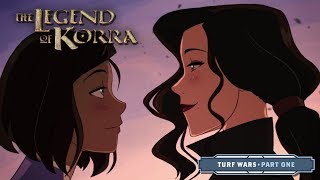 Korrasami Kiss - The Legend of Korra: Turf Wars Animated Resimi