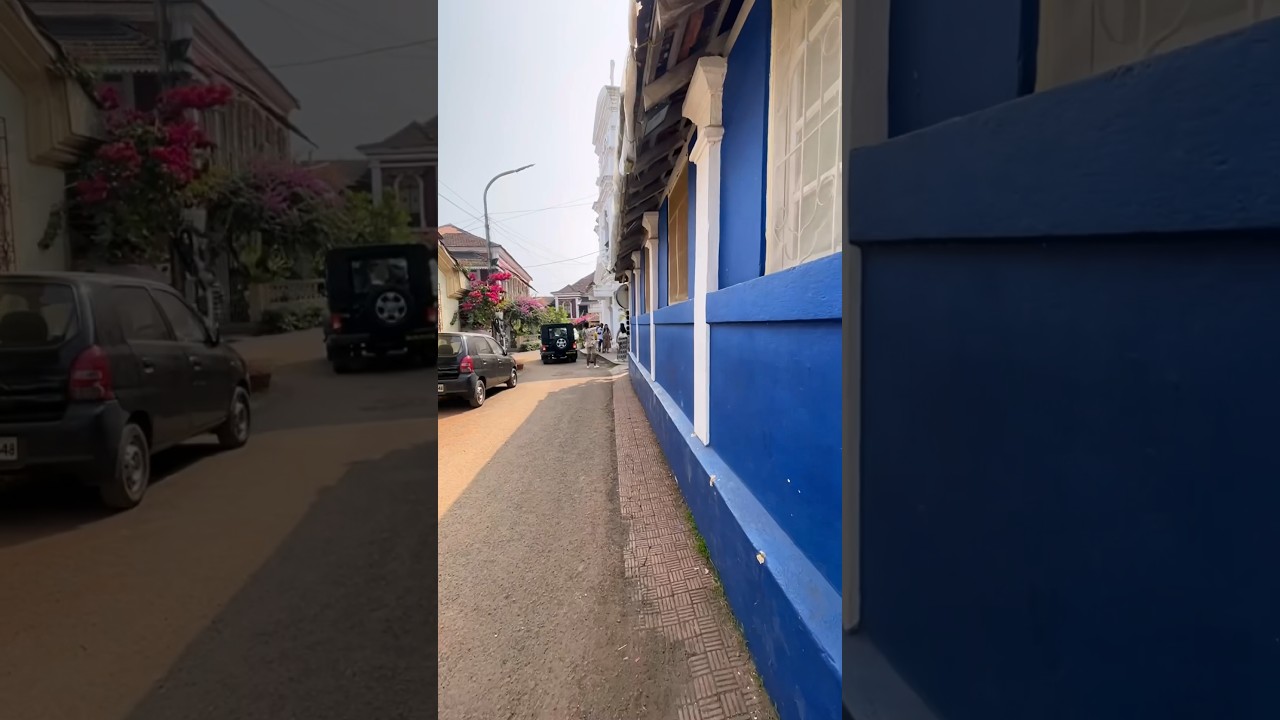 Beautiful Latin quarters of Goa 