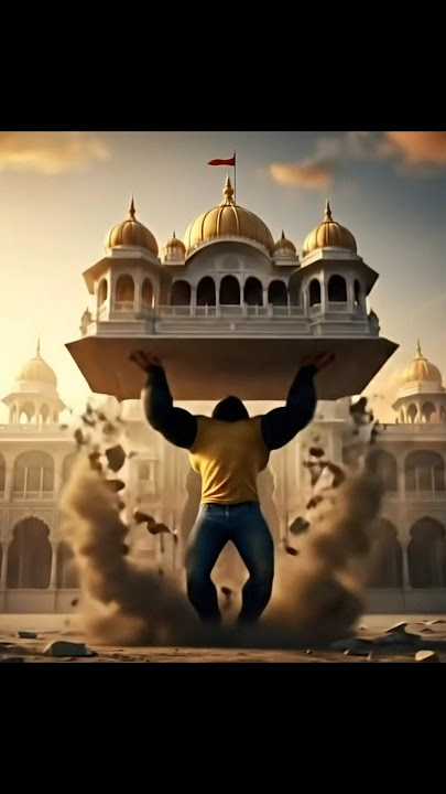 Monkey Gave His Mother A palace(Mahal). #ai #aishorts #monkeyvlog