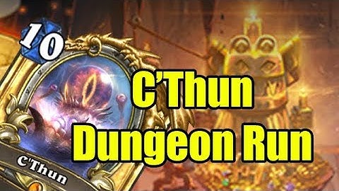 Hearthstone Dungeon Runs: The Great C
