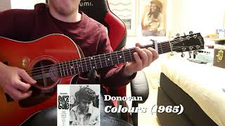 Donovan - Colours (Guitar Cover)