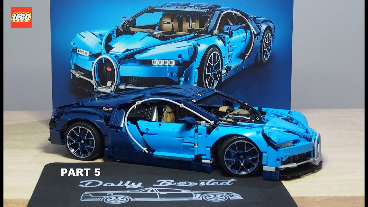 LEGO 42083 Technic Bugatti Chiron LIVE Build Part 5 - YouTube