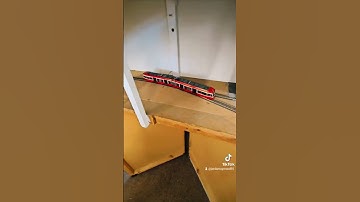 00 gauge Home made Tfl Croydon Tramlink tram layout from Croydon model railway society May 14th 2025