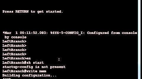 Cisco and GNS3 Basic Command Tutorial Part 1 of 3